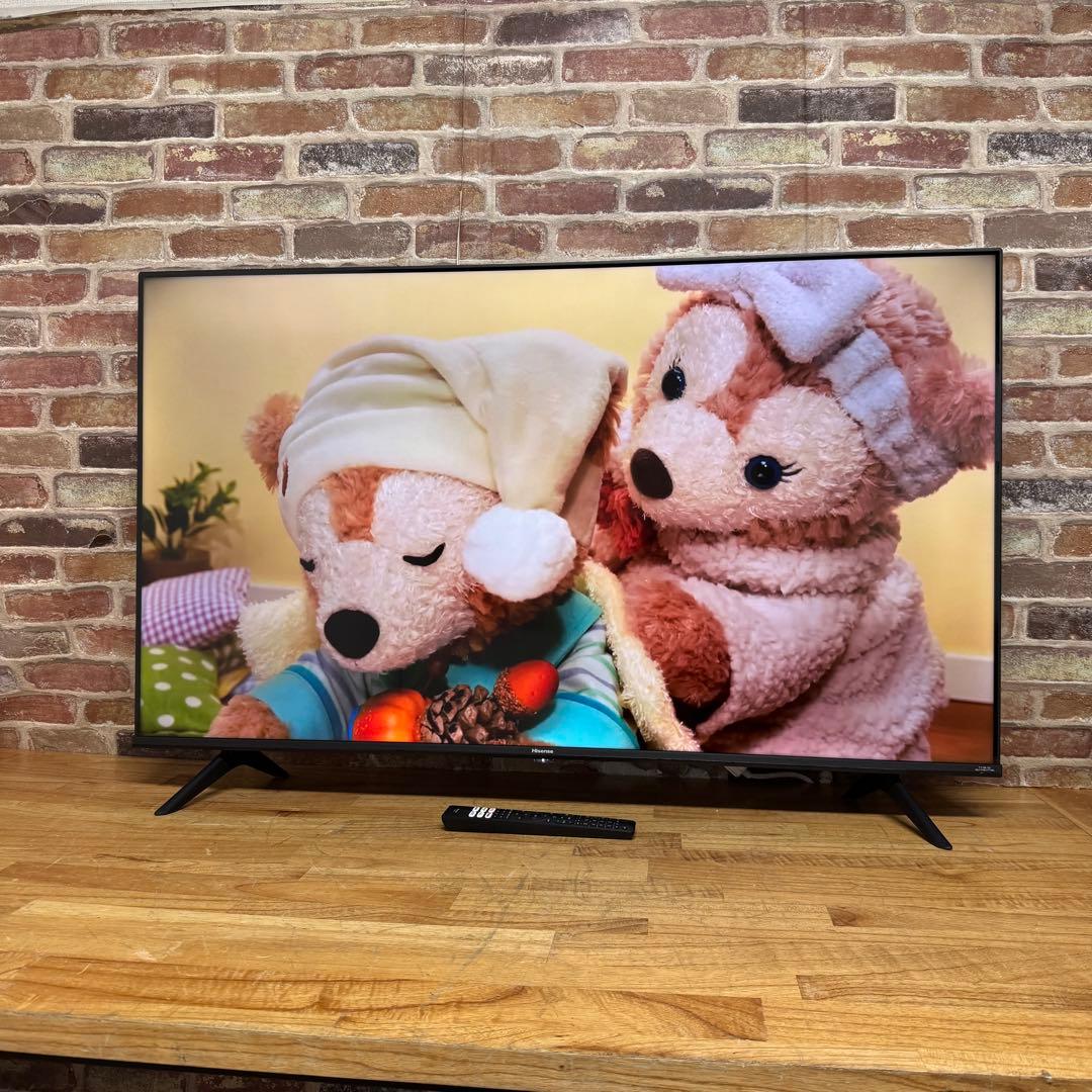 ハイセンス 50V型 液晶テレビ 4Kチューナー内蔵 50E6G 動画アプリ搭載