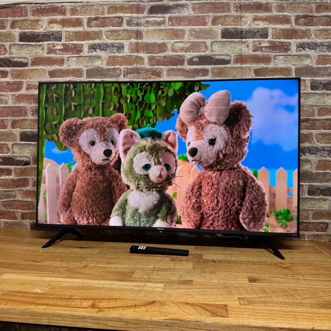 ハイセンス 50V型 液晶テレビ 4Kチューナー内蔵 50E6G 動画アプリ搭載