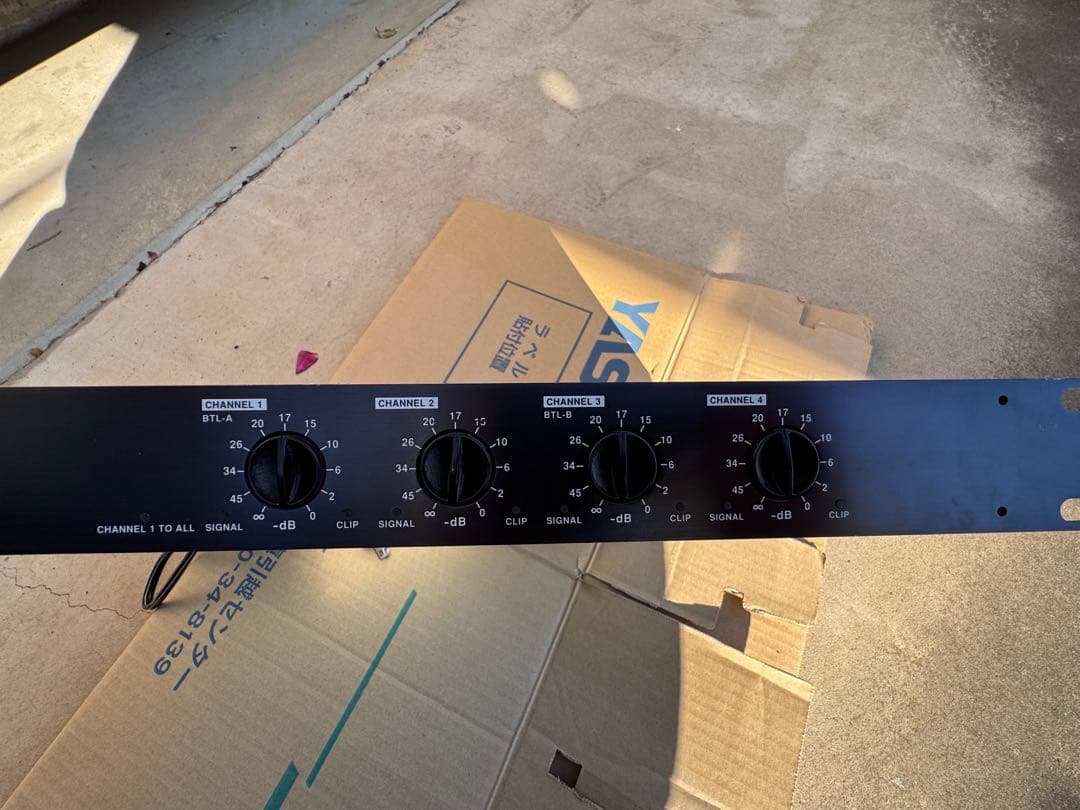 中古　Bose 4CHANNEL POWER AMPLIFIER 1200VI