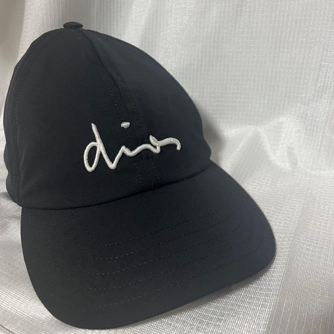 かやきりさま　Dior homme ディオール 黒 白 キャップ L