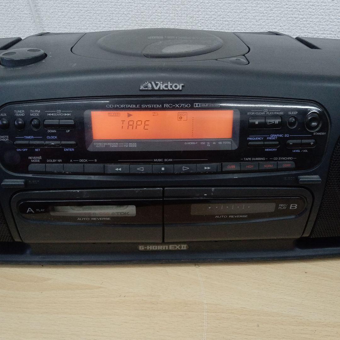 Victor RC-X750 ポータブルプレーヤー