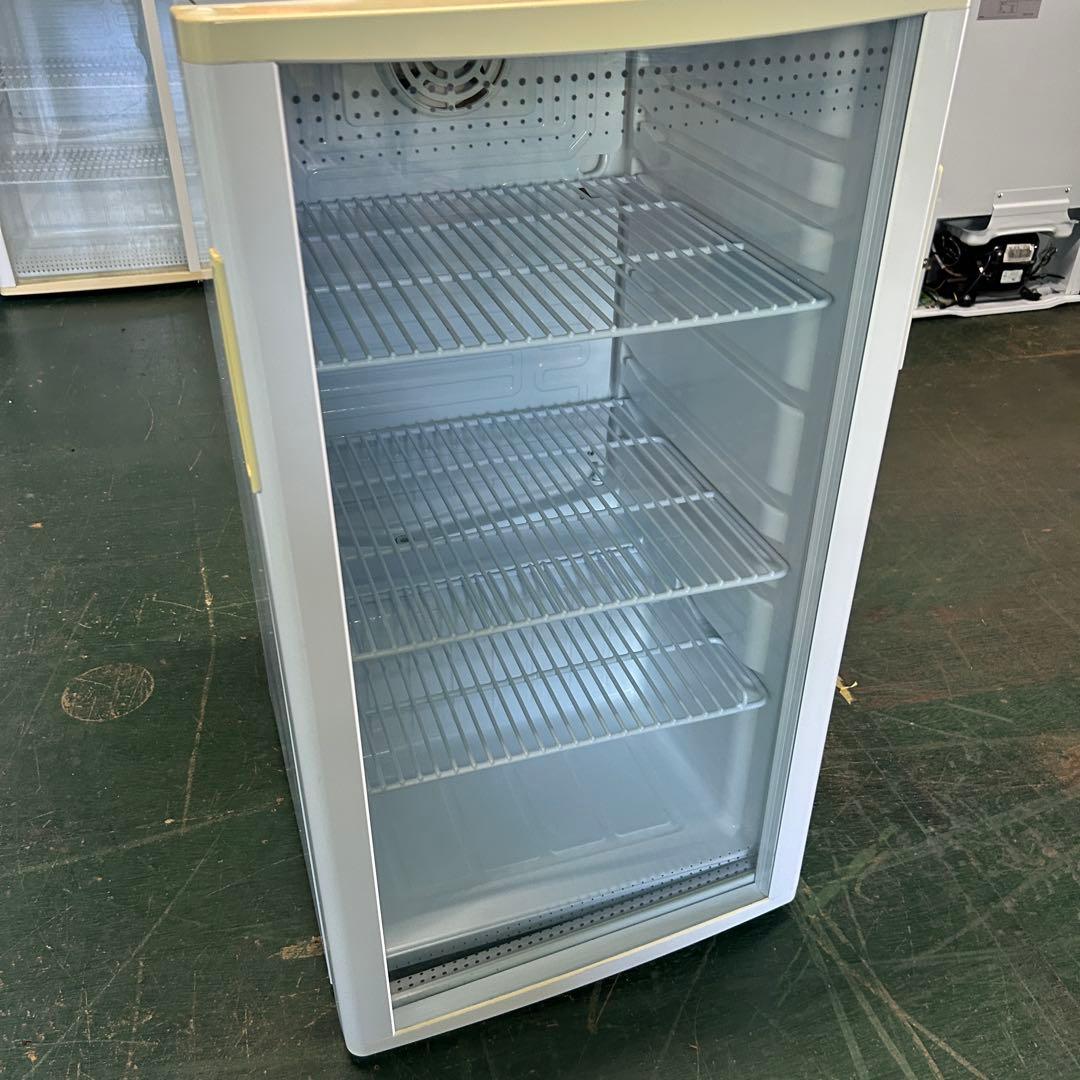 118 業務用 冷蔵ショーケース オフィスコンビニ XW-105 左右開き 小型