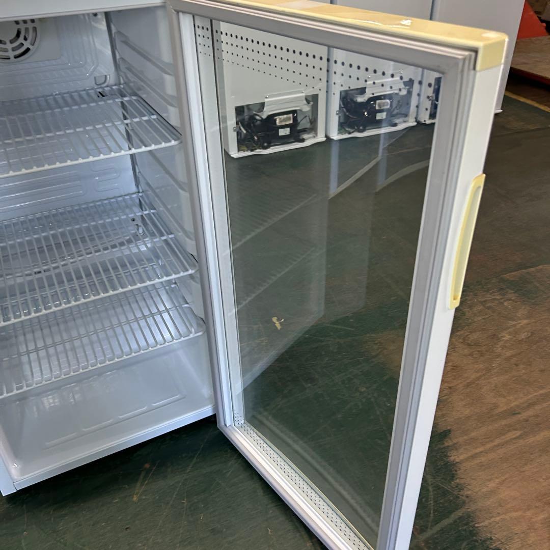 118 業務用 冷蔵ショーケース オフィスコンビニ XW-105 左右開き 小型