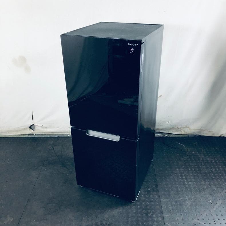 ★送料・設置無料★ 中古 2ドア冷蔵庫 シャープ (No.2844)