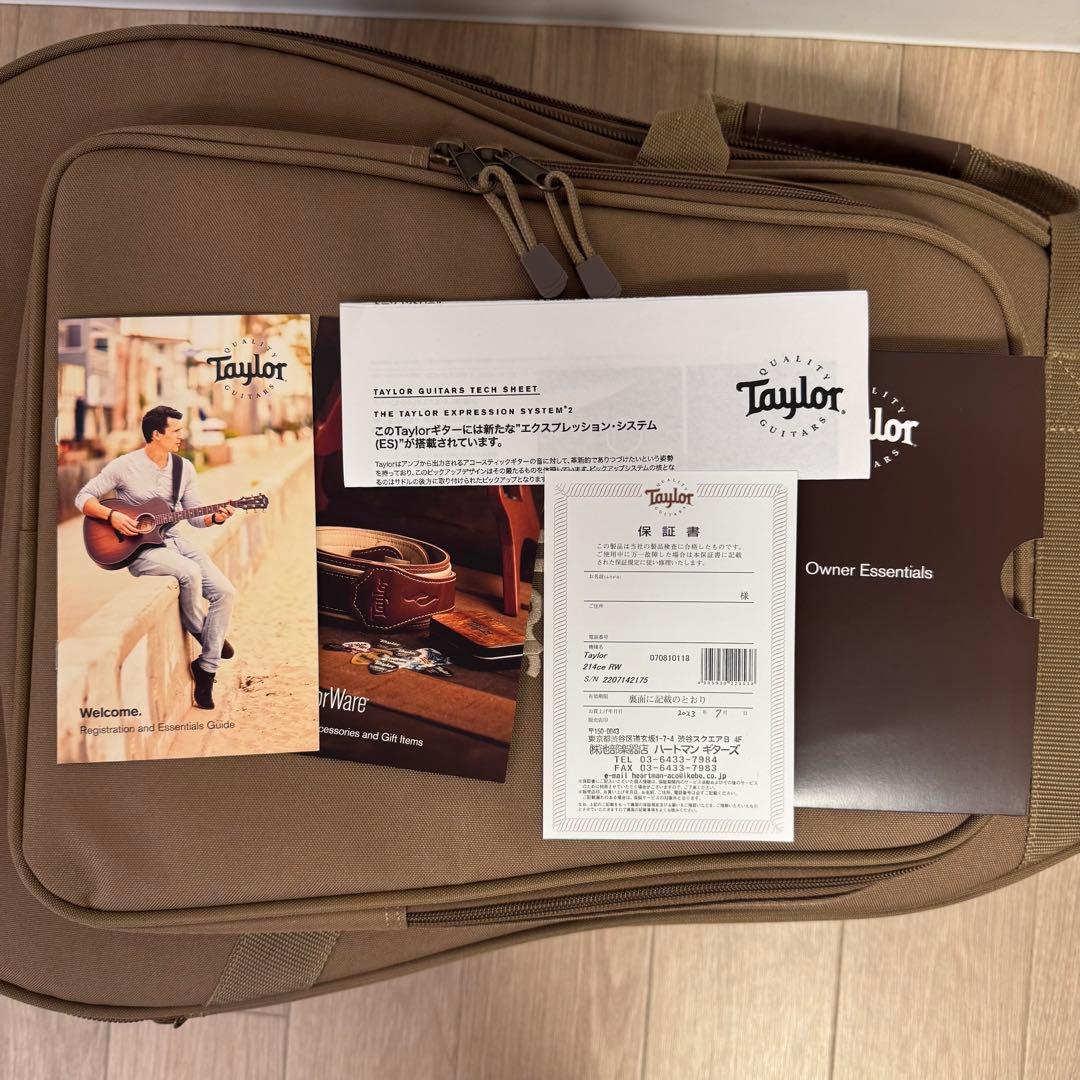 Taylor テイラー 214ce Rosewood エレアコ