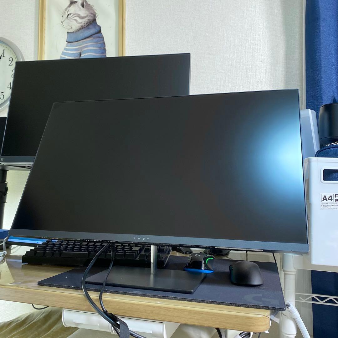 HP ENVY 27s 4k IPSモニター　【美品】