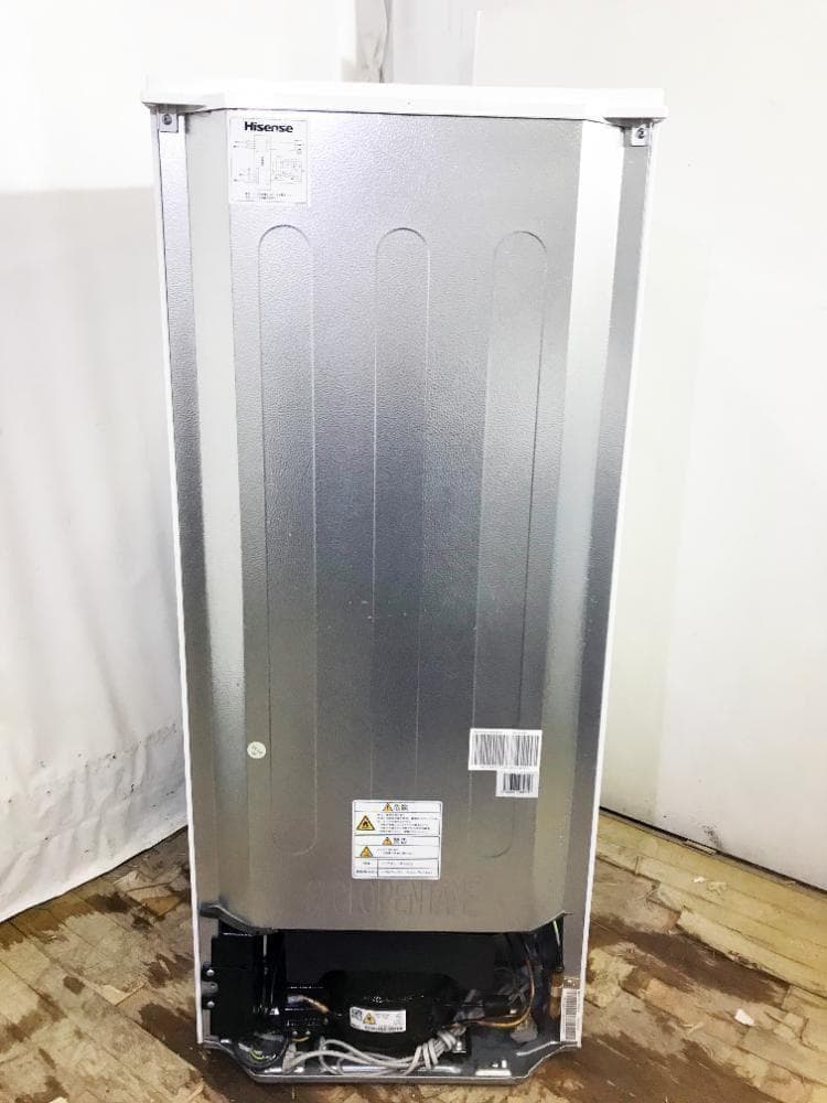 ★美品★Hisense 134L 冷蔵庫【HR-G13A-W】G21B