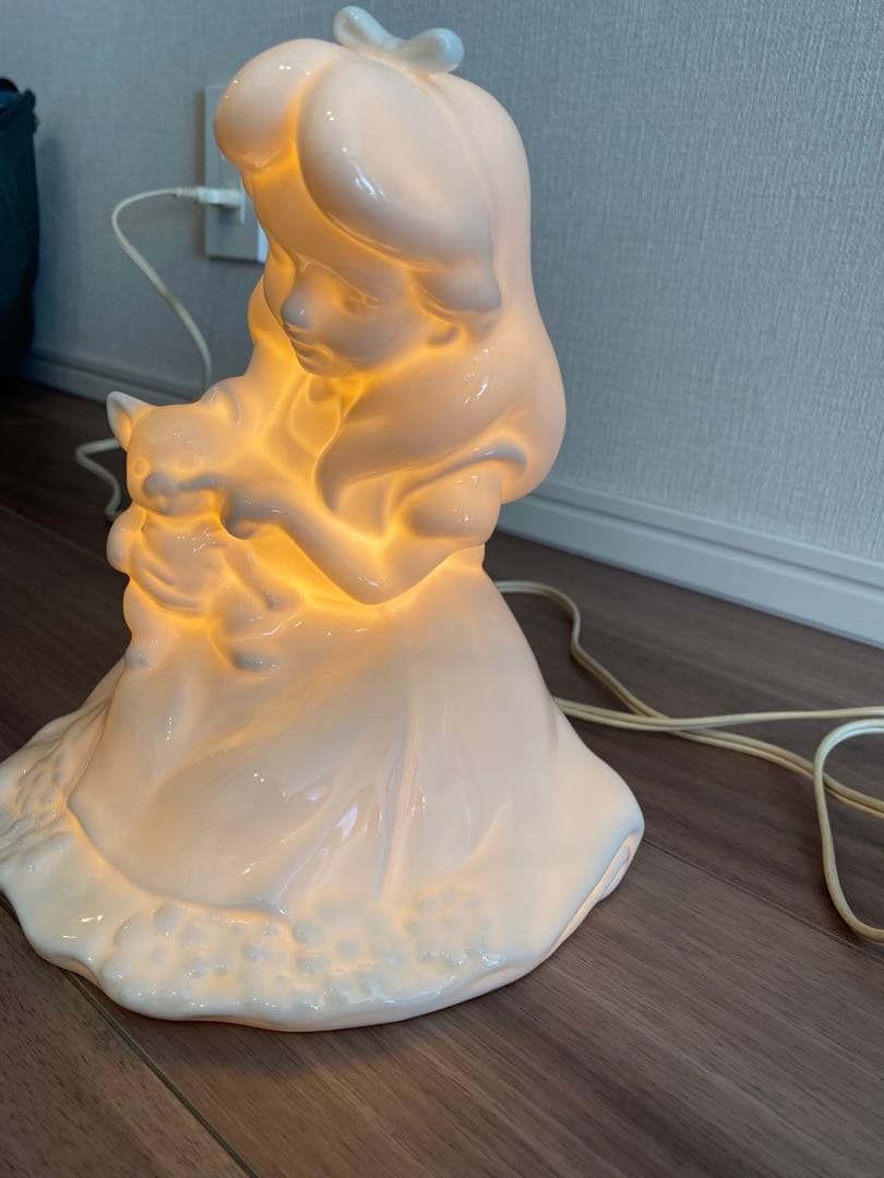 ヴィンテージ 不思議の国のアリス アリス&ダイナ ルームランプ