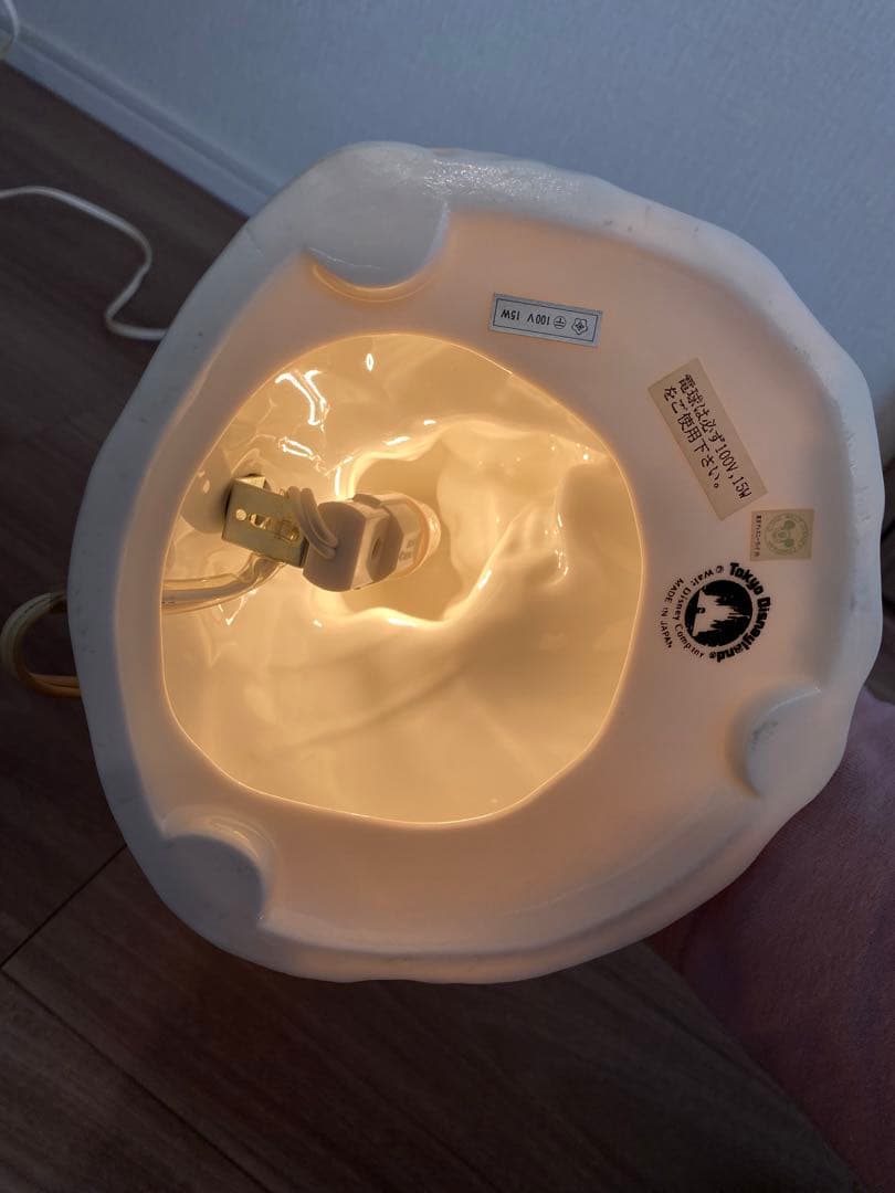 ヴィンテージ 不思議の国のアリス アリス&ダイナ ルームランプ