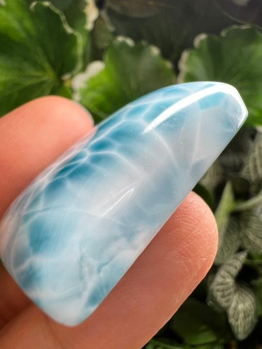 ラリマー　スクエア　カボション　ルース　裸石　天然