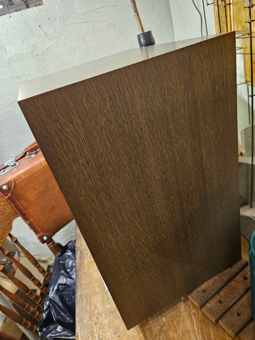 薬箱　引き出し　ラック　レターケース　スチール　木目調　昭和レトロ　アンティーク