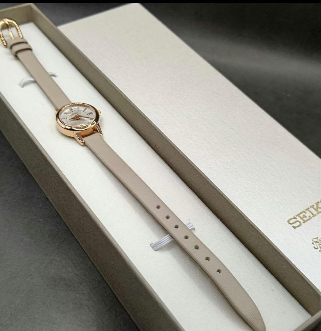 値下げ⭐︎美品SEIKO ナノユニバース⭐︎レザー腕時計