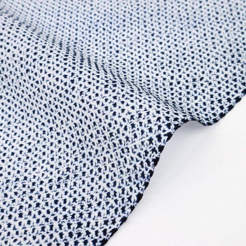 《有松しぼり浴衣◆反物■三浦絞■キングサイズ◆紺■木綿◆夏着物■反25-156》