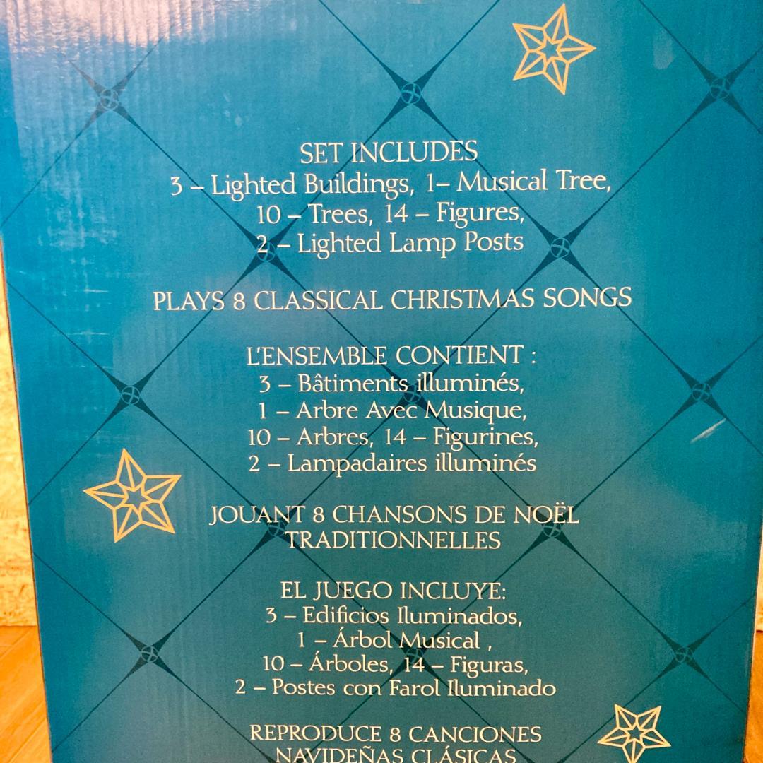 COSTCOクリスマスビレッジ 30ピースセット　訳アリ特価　よいクリスマスを！