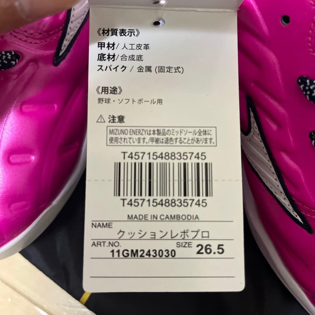 MIZUNO スパイククッションレボプロ
