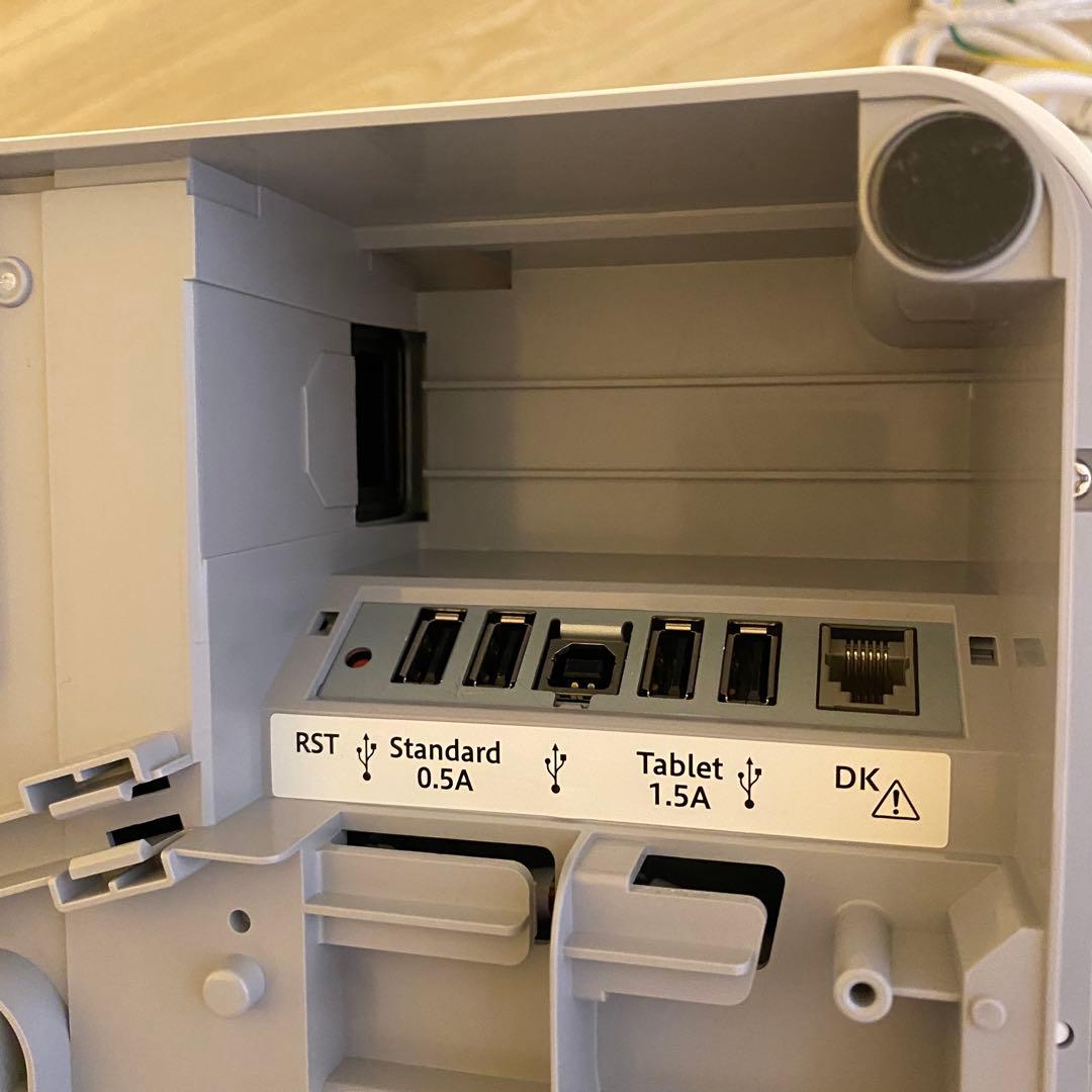 【美品】【完動】スター精密プリンター付キャッシュドロアMPOP10-WHT-JP