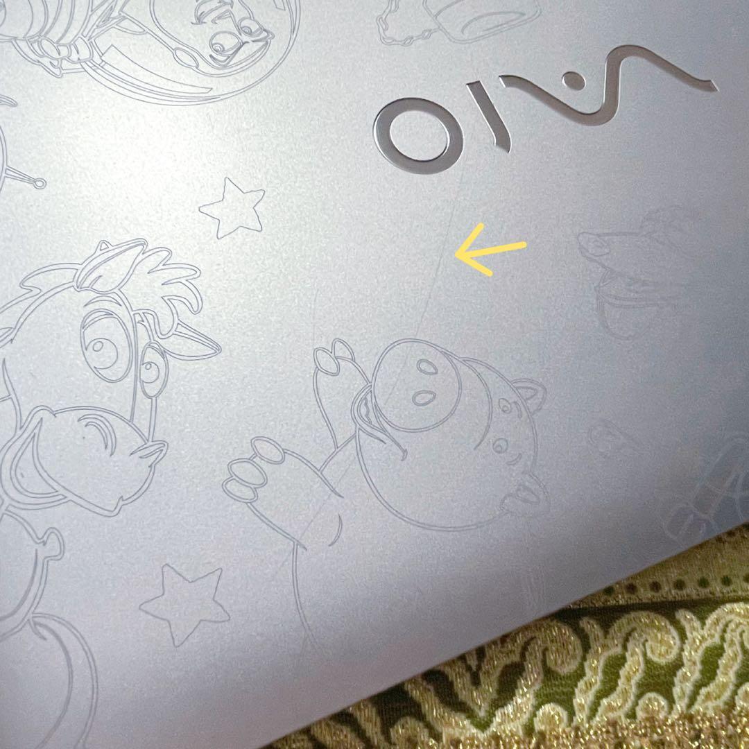 レア⭐︎ディズニー⭐︎トイストーリー⭐︎大容量⭐︎ノートパソコン⭐︎シルバー⭐︎オフィス付き