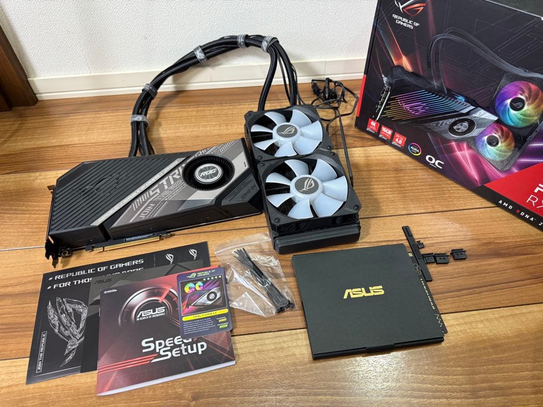 グラフィックボード・グラボ・ビデオカード ASUS ROG-STRIX-LC-RX6800XT-O16G-GAMING