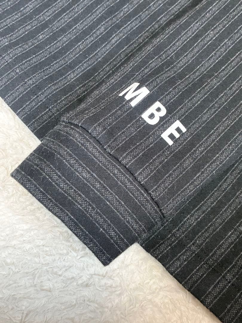 マスターバニーエディション ハイネックシャツ ネックロゴ柄 サイズ6