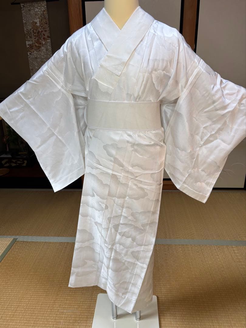 正絹豪華作家物黒留袖6点フルセット 留袖　袋帯　帯締め帯揚げ　長襦袢　末広