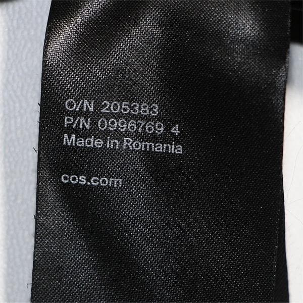 S*★様 COS コス オーバーサイズ トレンチコート ロングコート ブラック