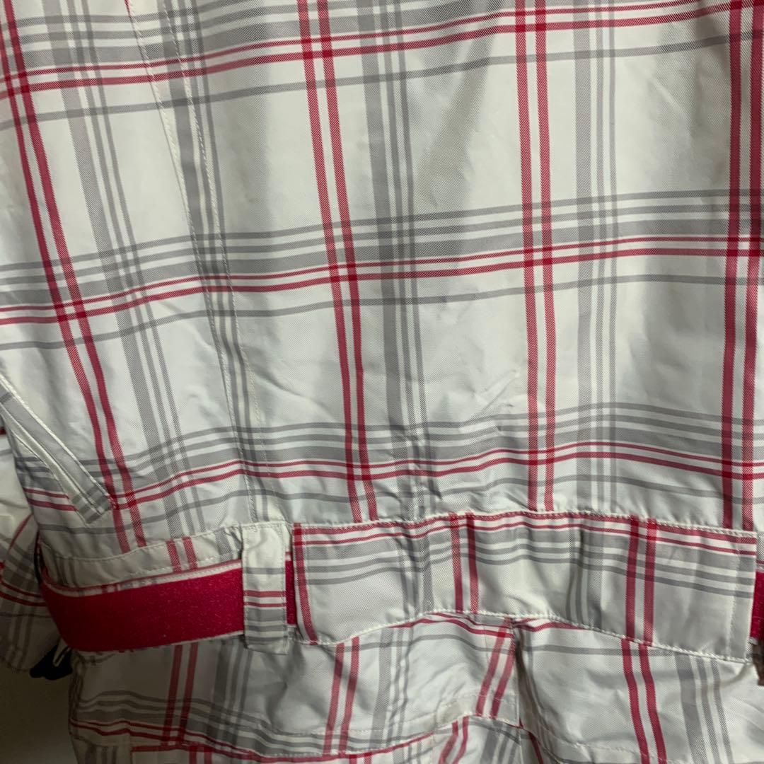 スノーボードウェア　チェック柄　11号　美品　おまけあり