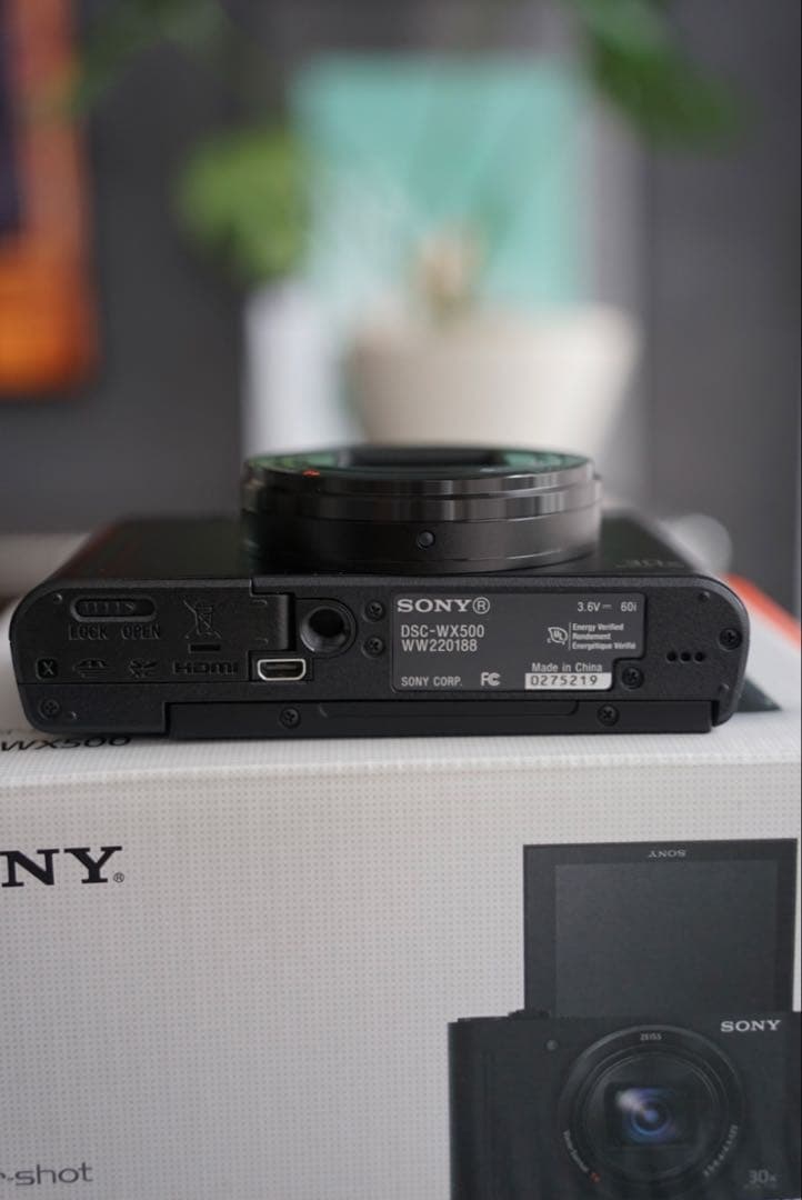 新品SONY DSC-WX500 コンパクトデジタルカメラ