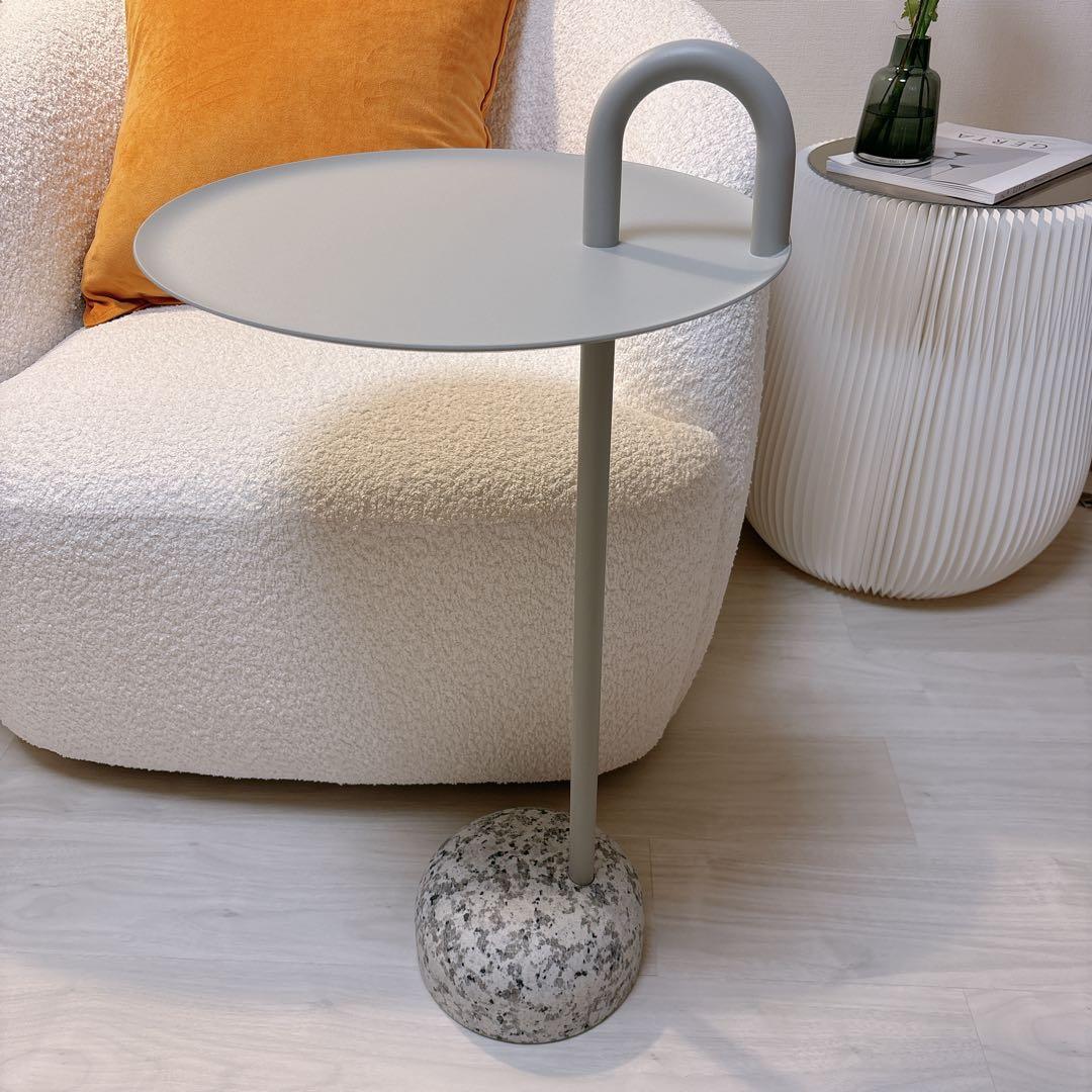 【未使用品】HAY Bowler Side Table ベージュ サイドテーブル