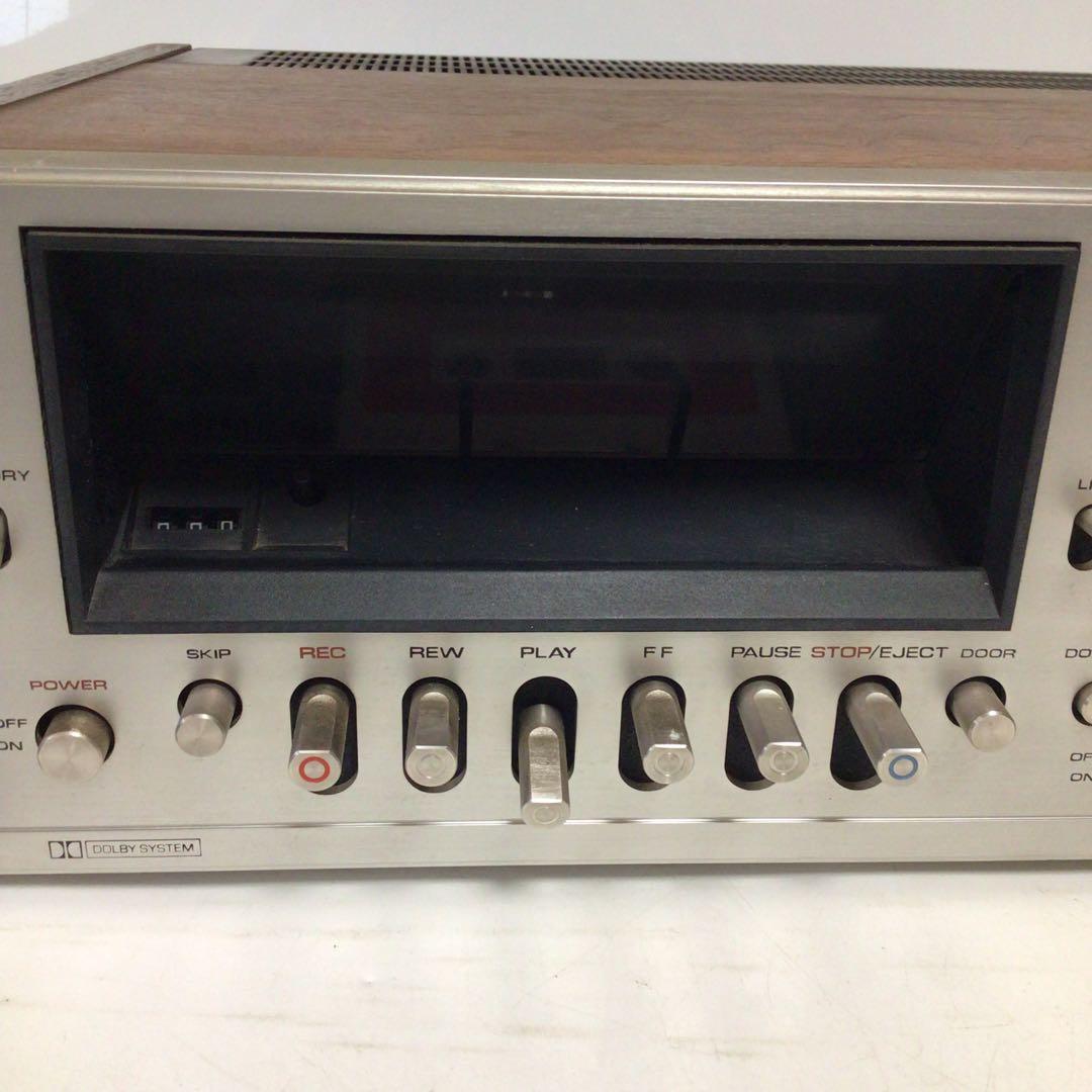 パイオニア　ステレオカセットテープデッキ　Pioneer CT-7 メーター付き