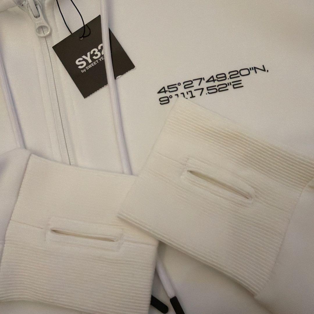 SY32 セットアップ 長袖 長ズボン Sサイズ ホワイト 新品未使用タグ付き