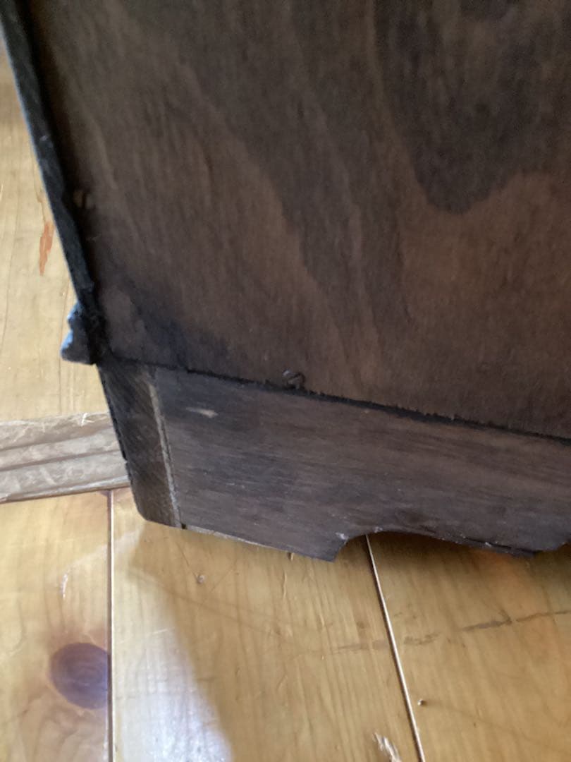 イギリスアンティーク　ライティングビューロー　デスク　キャビネット