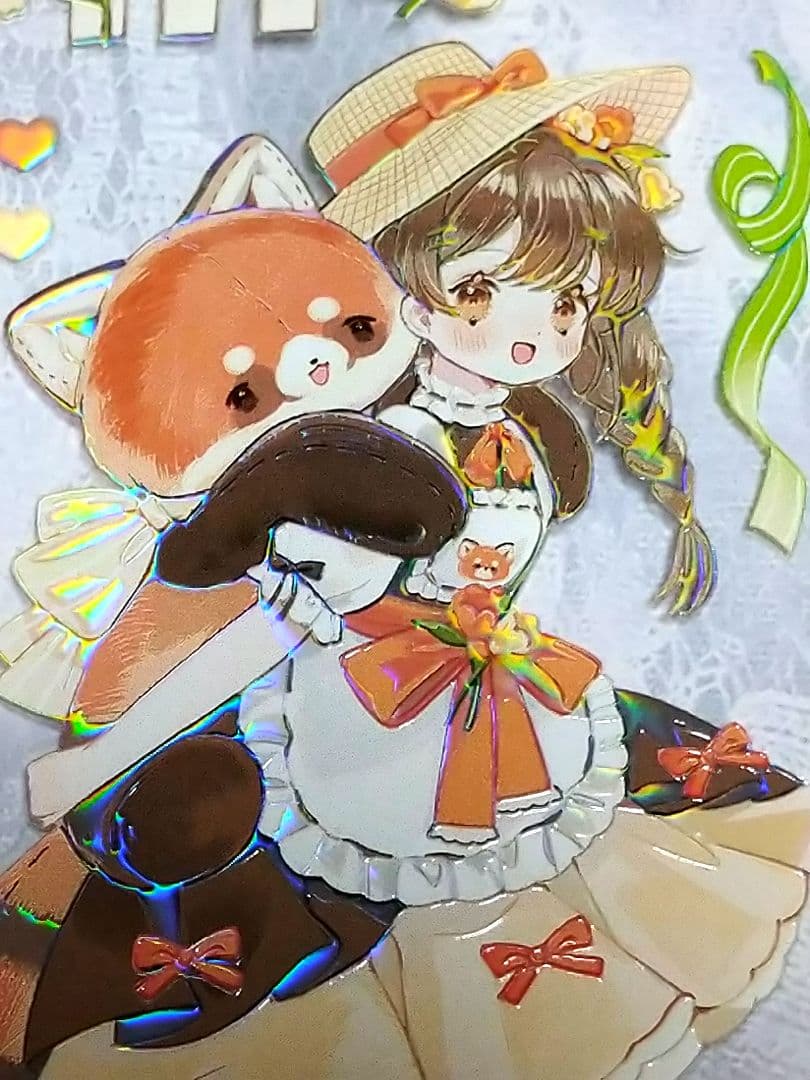 のこり２✩SALE✩J208＃抱抱玩偶(虹光)切り売り海外人物マステ女の子