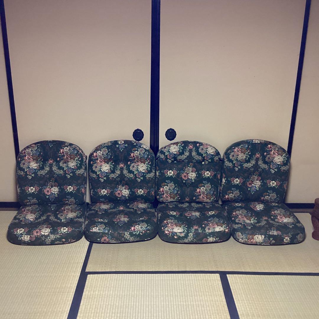 M-1 飛騨産業① リビングチェア用クッション　穂高シリーズ　ダークグリーン