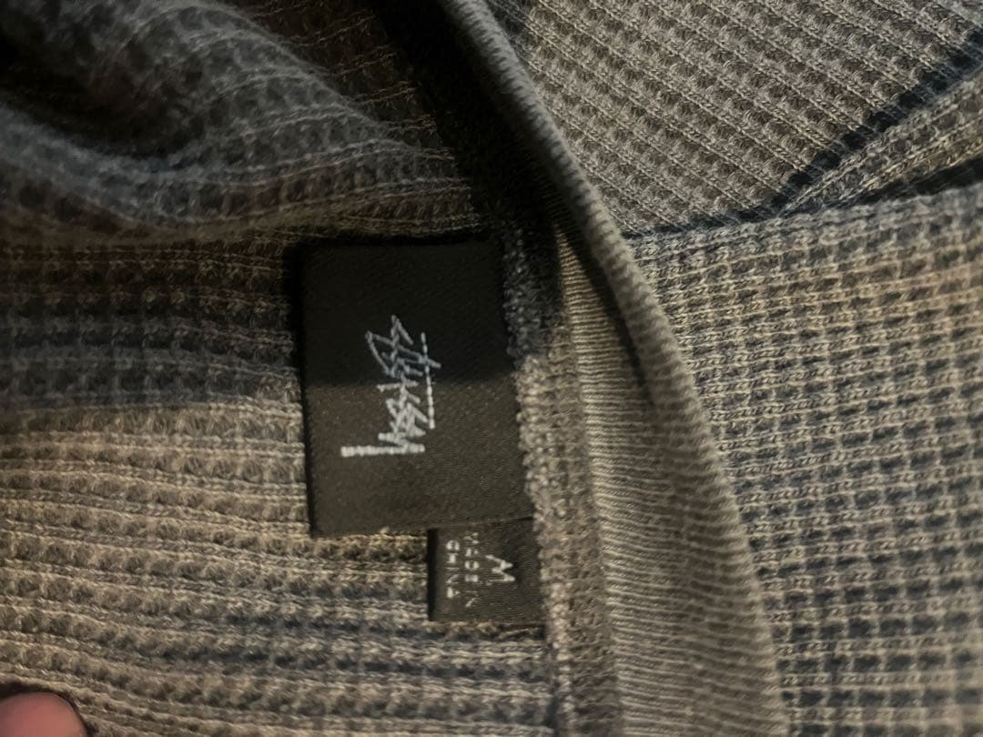 Stussy サーマル ブラック Mサイズ