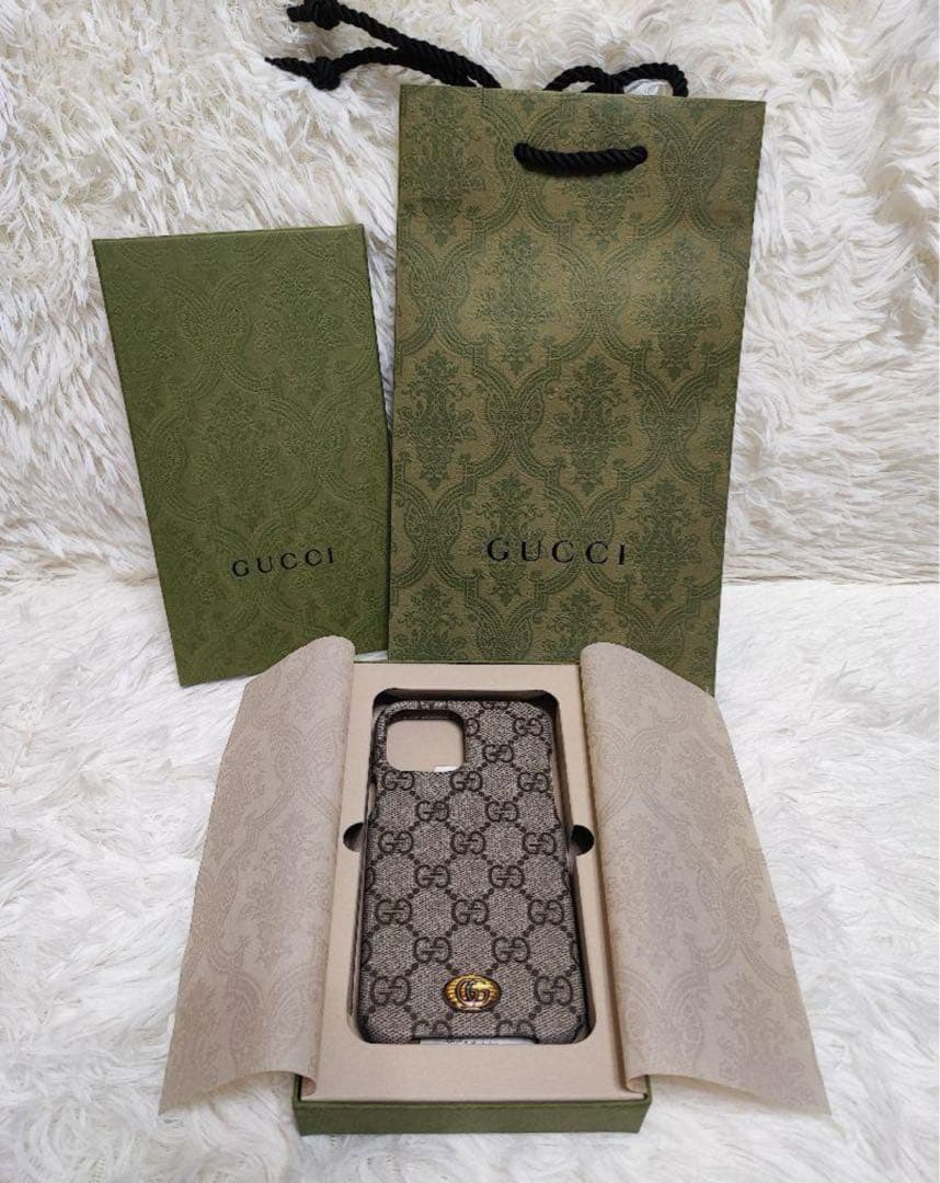 専用　新品 未使用 グッチ GUCCI iPhone 13 PRO MAXケース