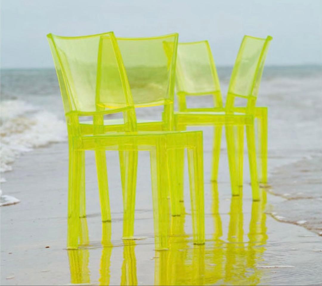 LA MARIÉ 蛍光イエローチェア KARTELL