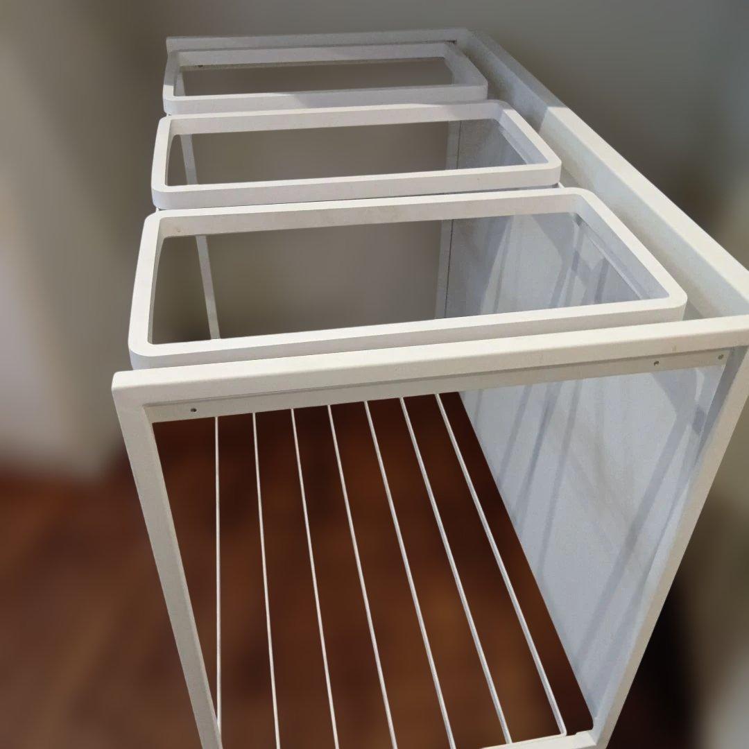 ダストボックス　ゴミ箱　山崎実業　白　tower