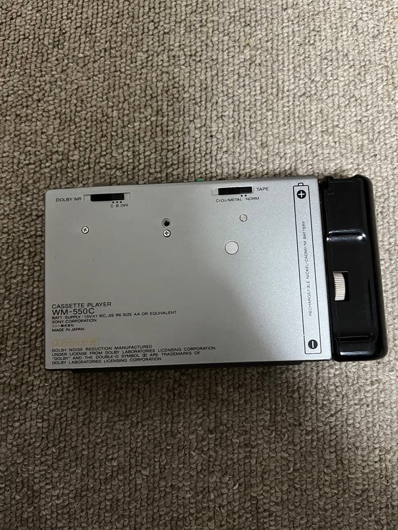 SONY カセットWALKMAN WM-550C