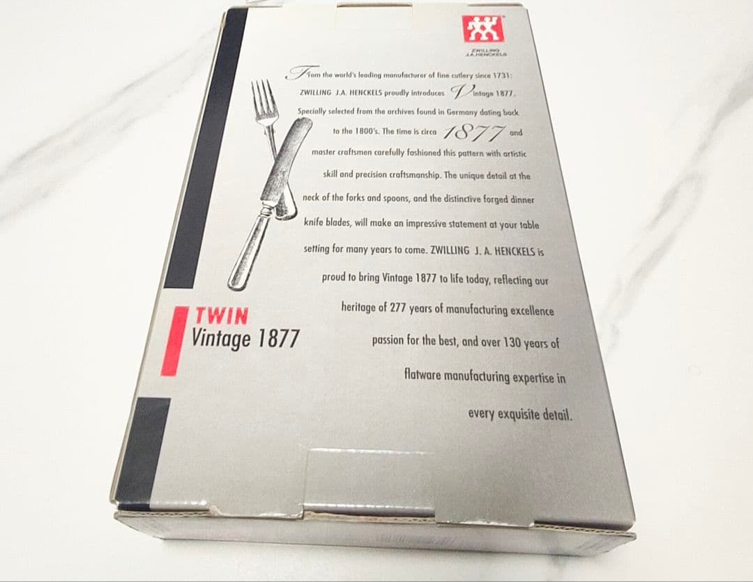 新品 ツヴィリング J.A. ヘンケルス 1877 カラトリーセット20本セット