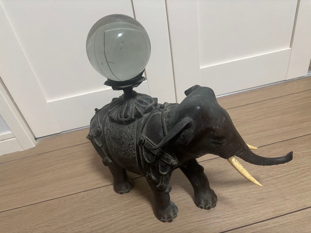 置物 金属工芸 彫刻 象