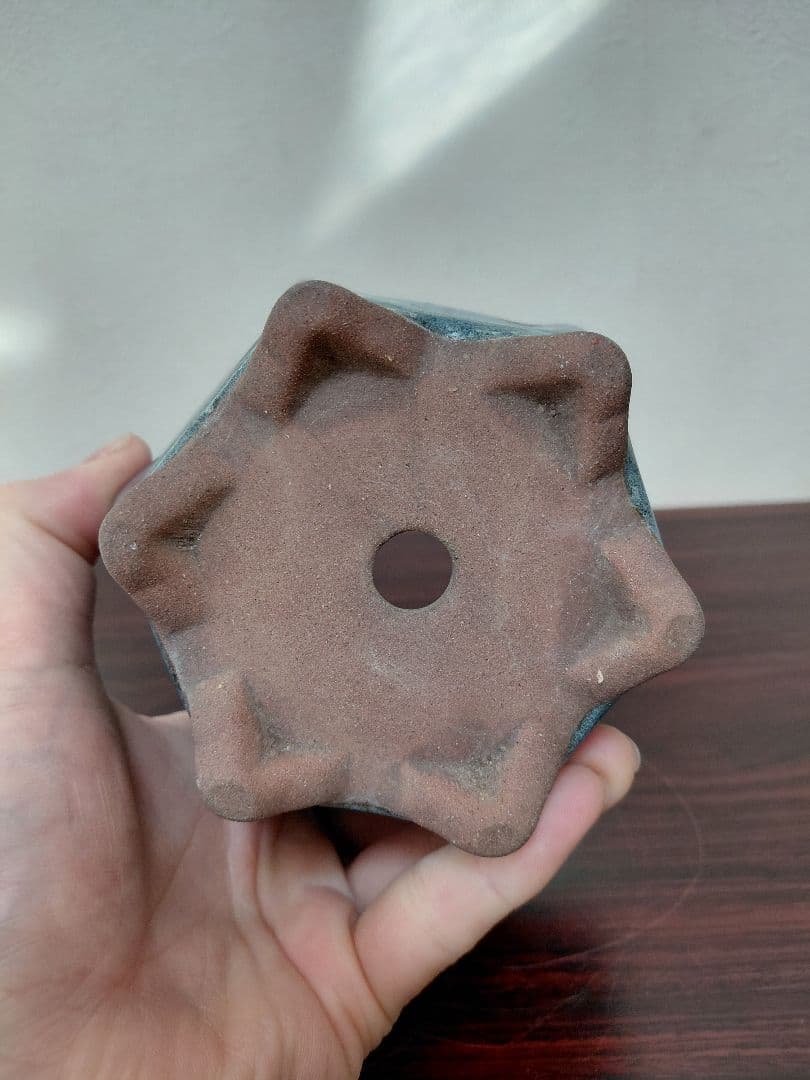 海鼠釉 鉢 盆栽鉢 詳細不明