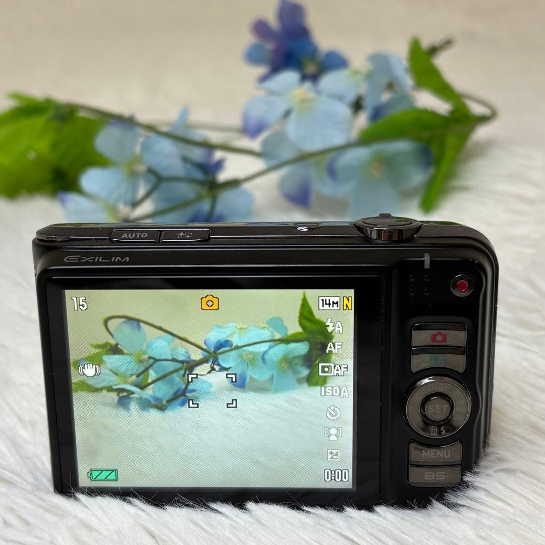 CASIO エクシリム　EX-H15 充電器　ブラック コンデジ　動作品