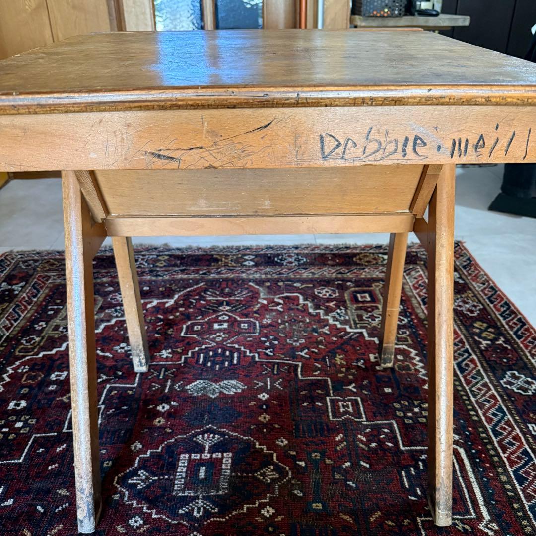 vintage schoolデスク　インダストリアル　アンティーク