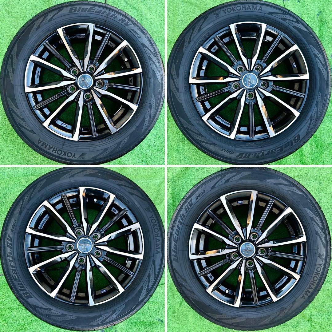 16x6.5J 114.3 205/60R16 4本 ノア ヴォクシー 等