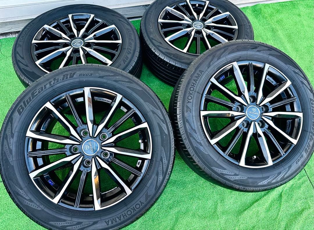16x6.5J 114.3 205/60R16 4本 ノア ヴォクシー 等
