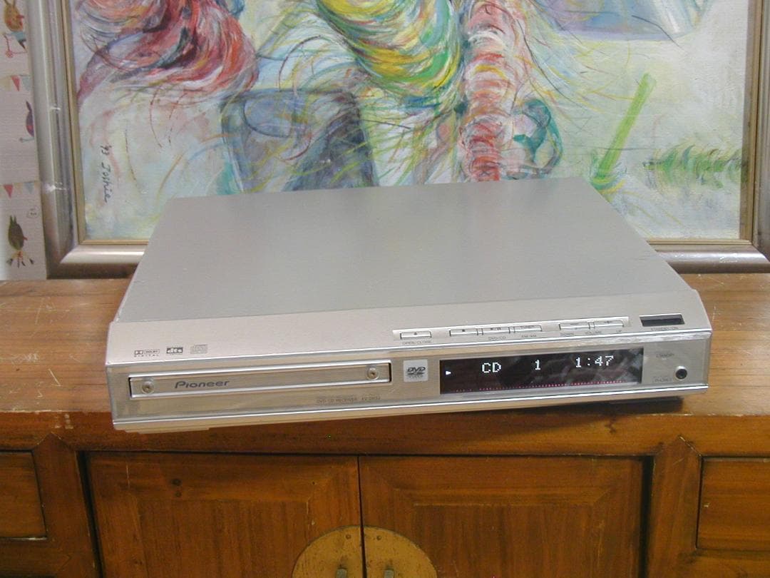 ☆Pioneer XV-DV33 DVD/CD/アンプ 電源スイッチ取れ動作良好