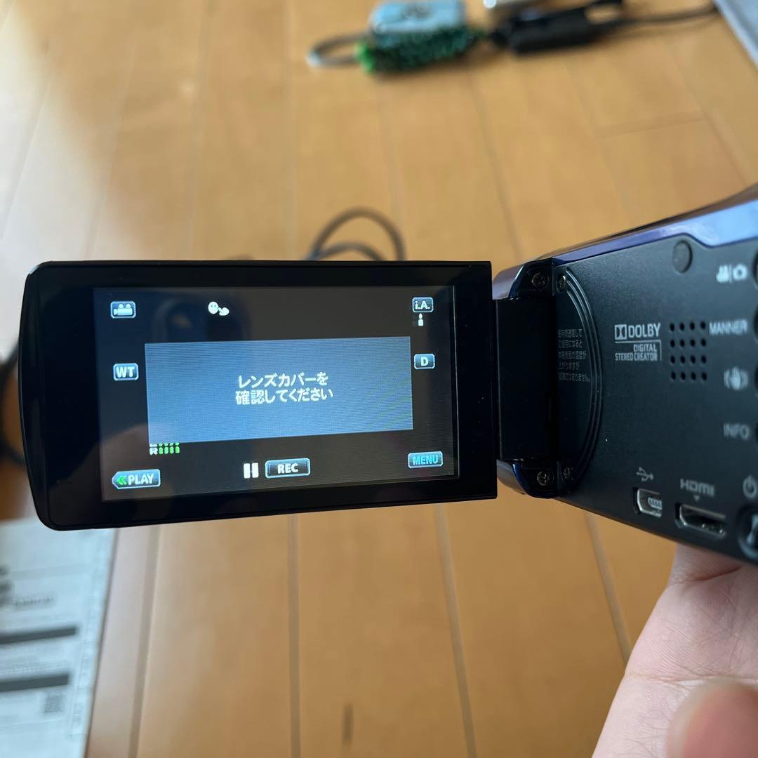 JVC GZ-E600-W ブルーレイディスクライター CU-BD5-E セット