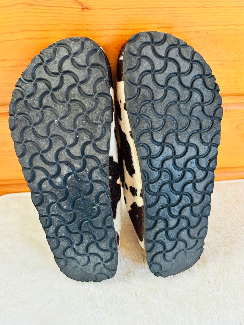 【超希少】ビルケンシュトック ハラコ 牛柄 ビルキー ユニセックス 24.5