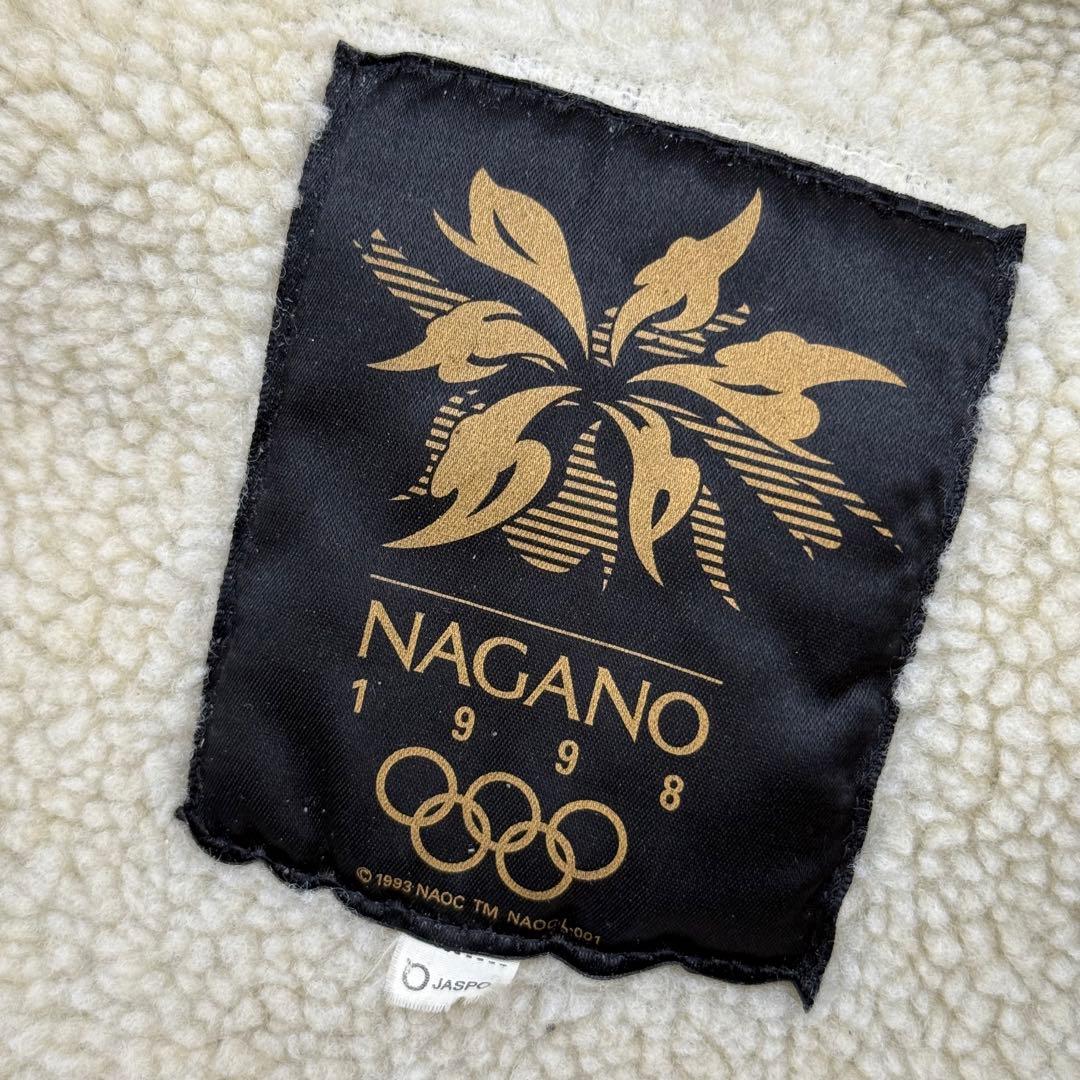 90s ヴィンテージ MIZUNO 長野オリンピック 日本代表ボアジャケット L