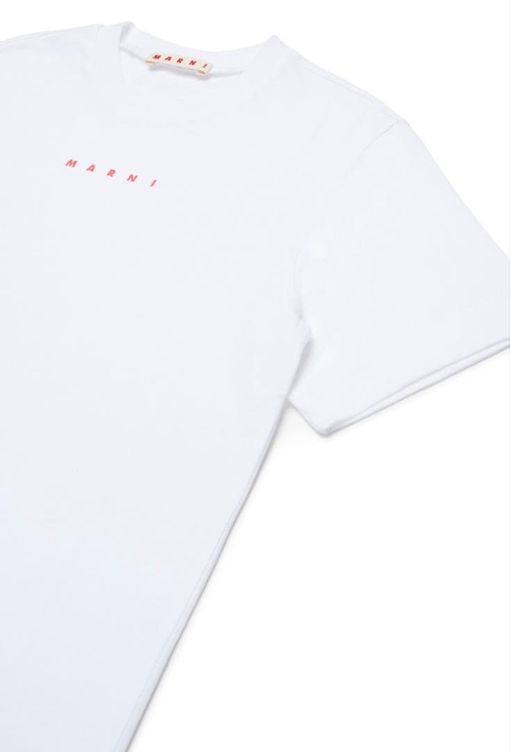 MARNI ロゴ入り ホワイト Tシャツ 半袖